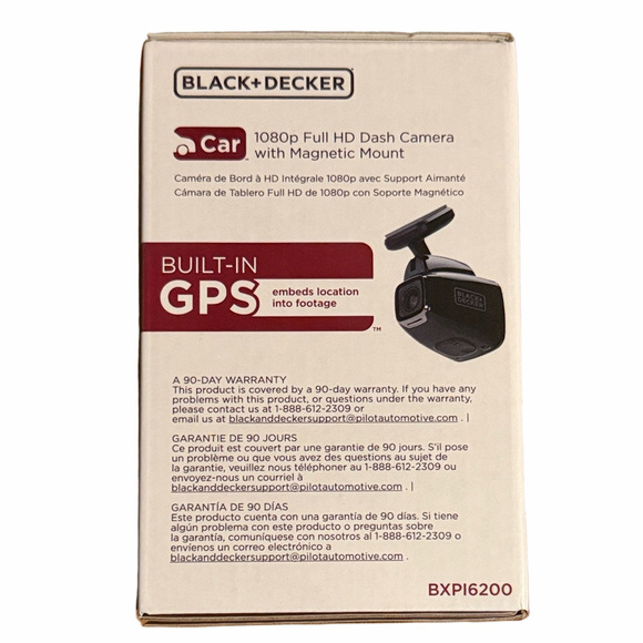 Black and Decker 1080p HD Dash Camera New - Picture 2 of 5